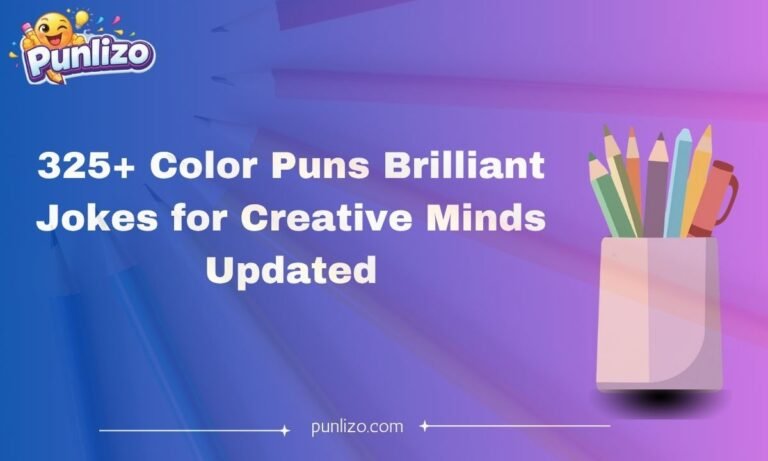325+ Color Puns Brilliant Jokes for Creative Minds Updated