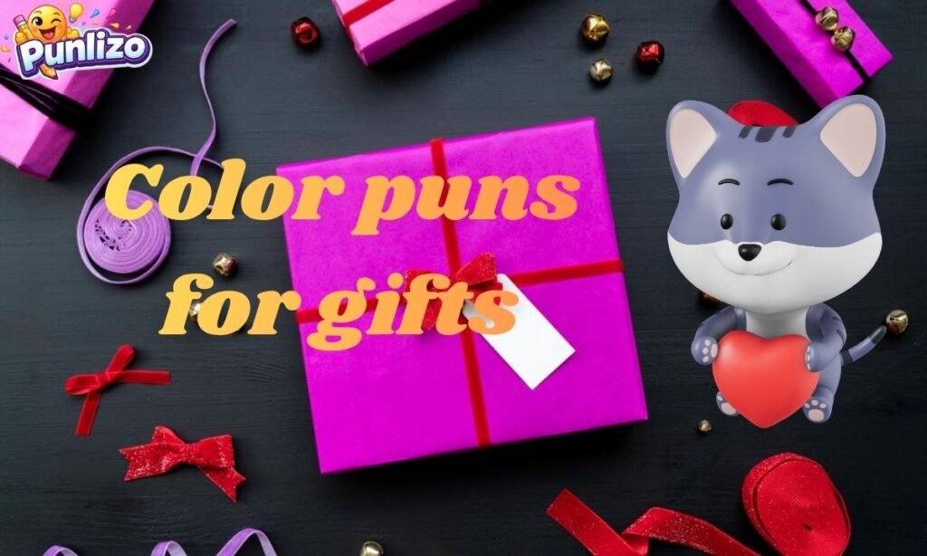 Color puns for gifts