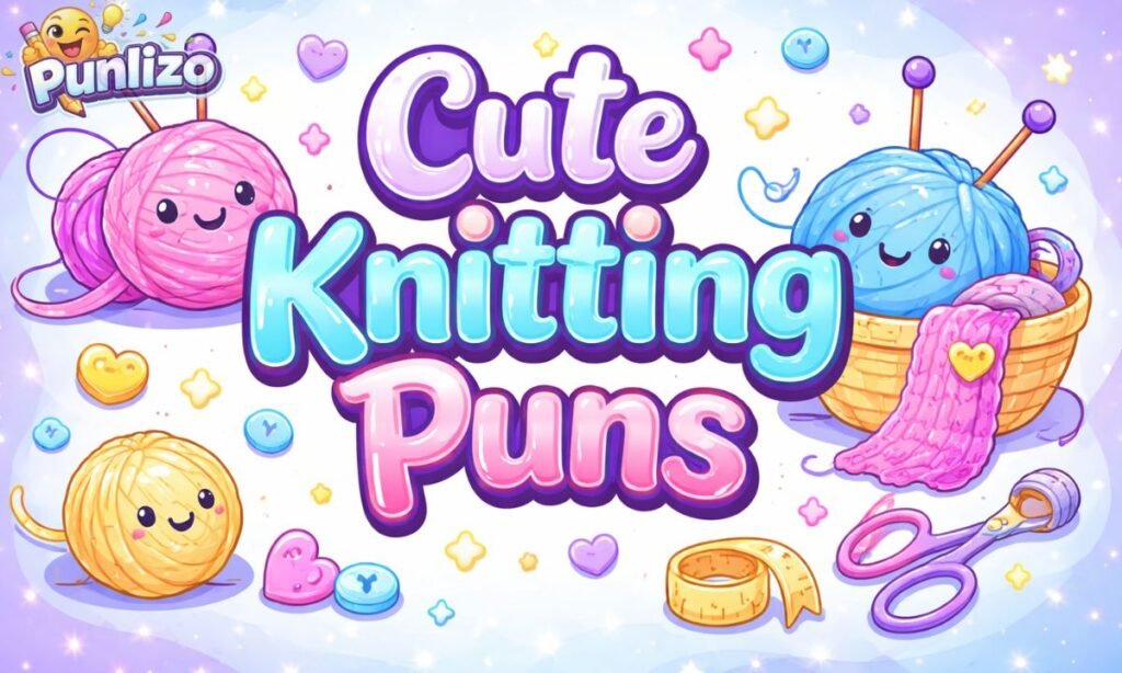 Cute Knitting Puns