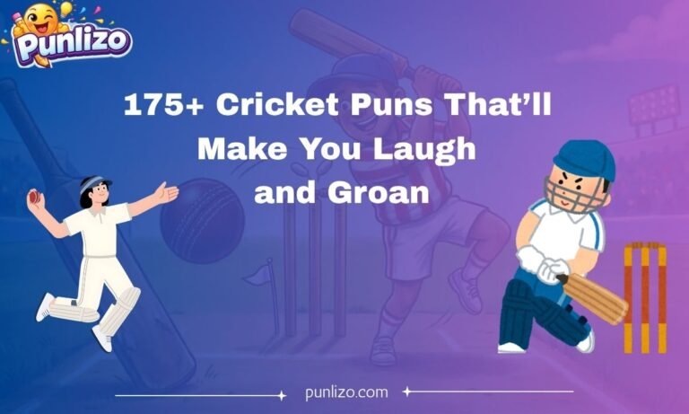 175+ Cricket Puns That’ll Make You Laugh and Groan