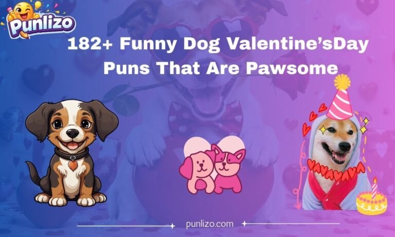 182+ Funny Dog Valentine’s Day Puns That Are Pawsome