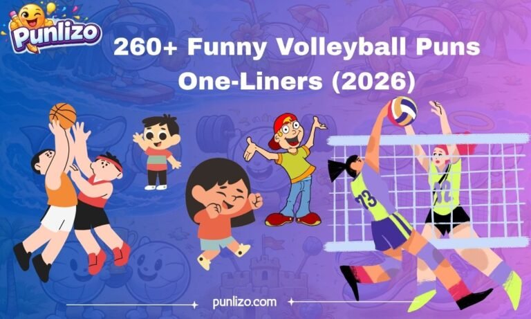 260+ Funny Volleyball Puns One-Liners (2026)