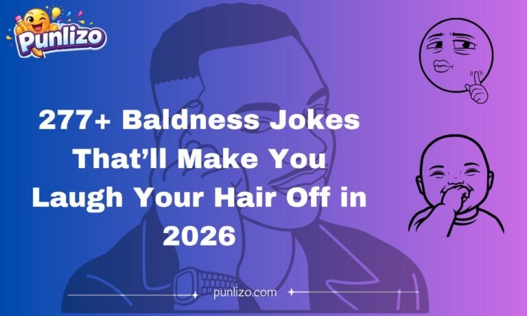 277+ Baldness Jokes That’ll Make You Laugh Your Hair Off in 2026