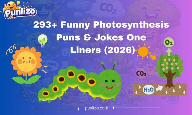 293+ Funny Photosynthesis Puns & Jokes One Liners (2026)