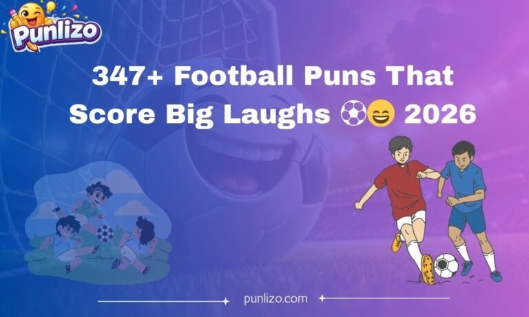 347+ Football Puns That Score Big Laughs ⚽😄 2026