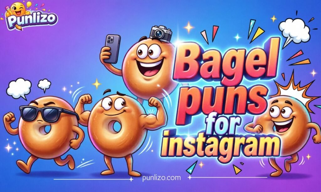 Bagel puns for instagram