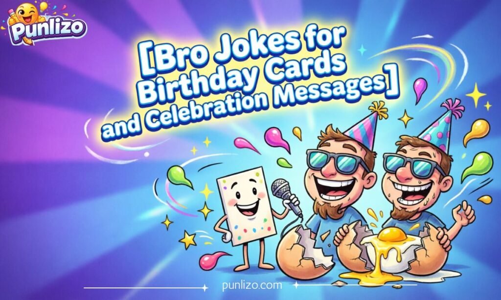 Bro Jokes for Birthday Cards and Celebration Messages