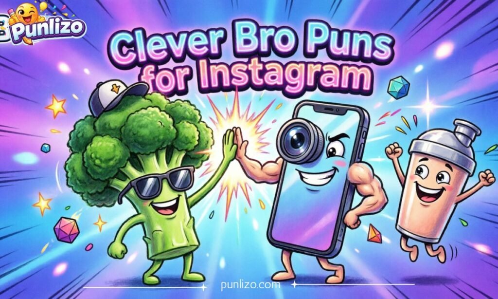 Clever Bro Puns for Instagram