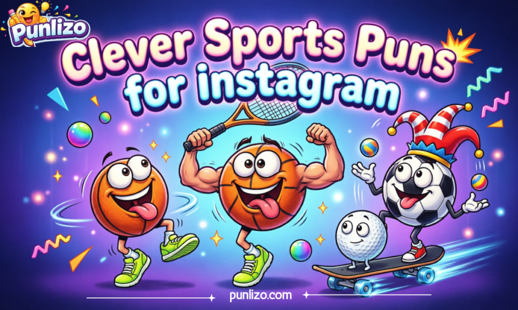 Clever Sports Puns for Instagram