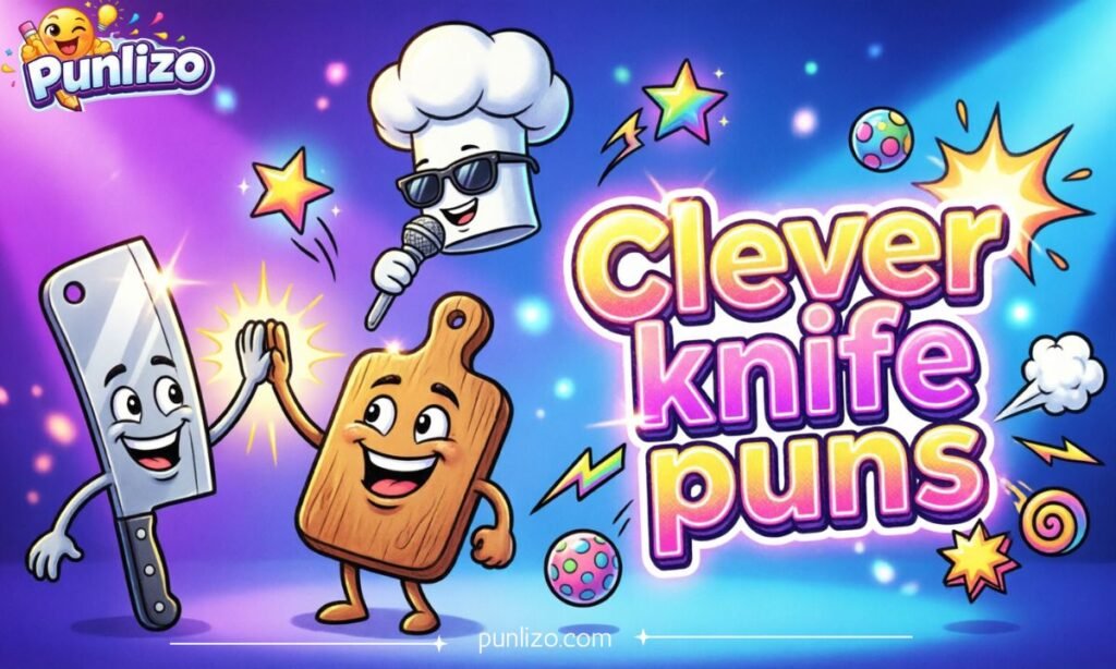 Clever knife puns