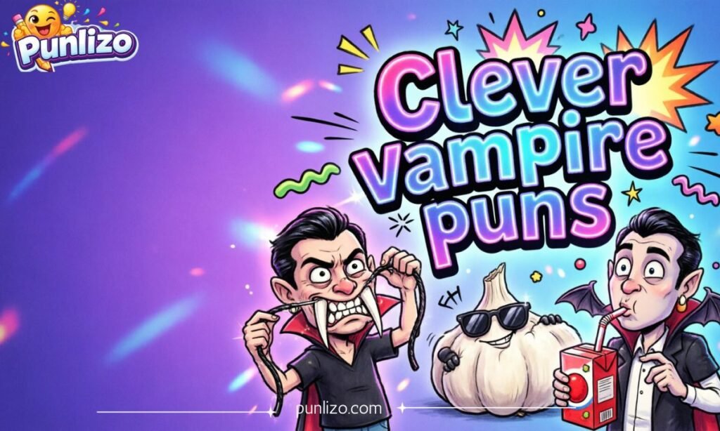 Clever vampire puns