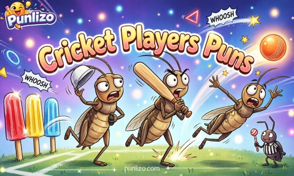 Cricket Players Puns