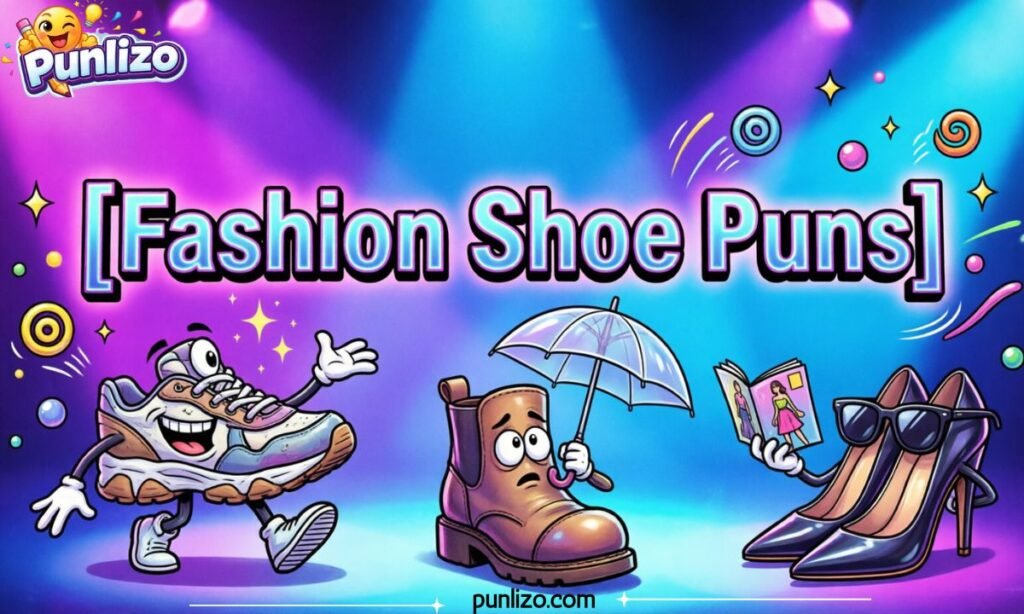 Fashion Shoe Puns