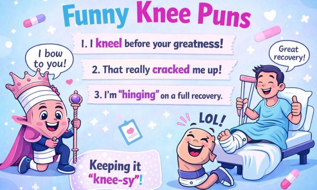 Funny Knee Puns