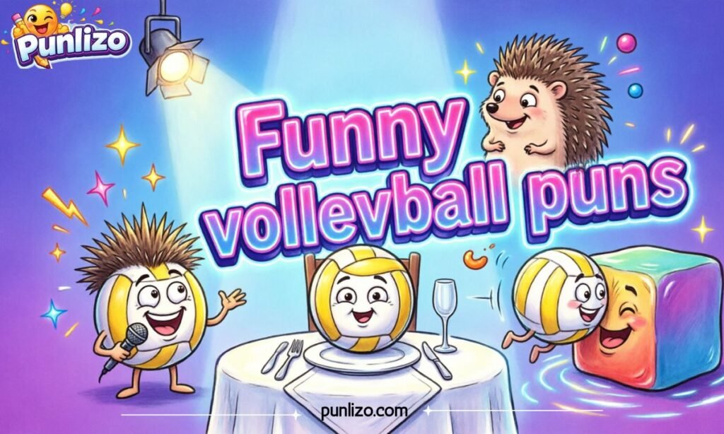 Funny volleyball puns