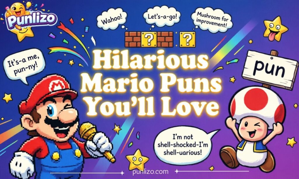 Hilarious Mario Puns You’ll Love