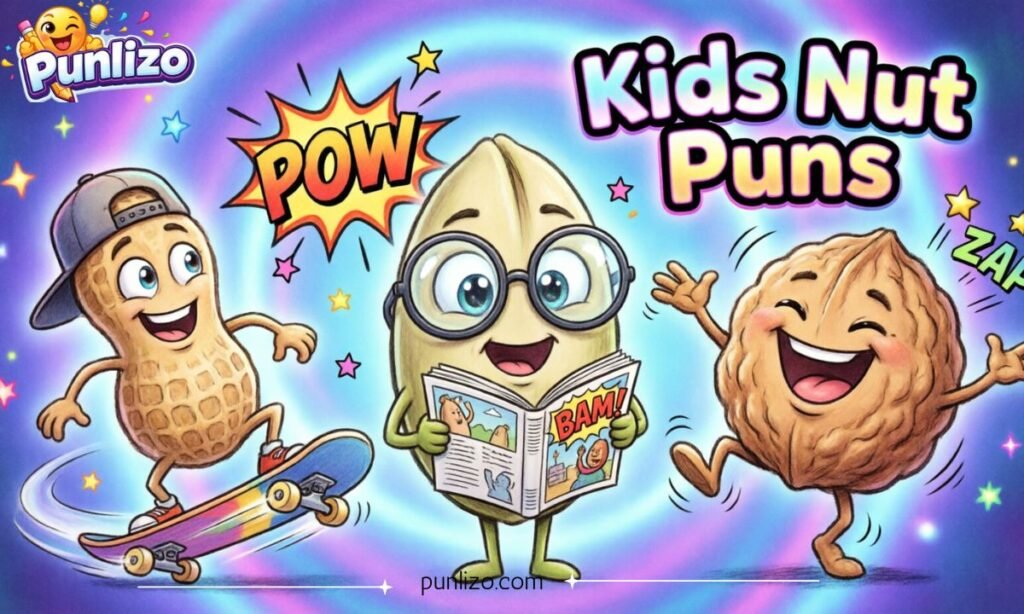 Kids Nut Puns