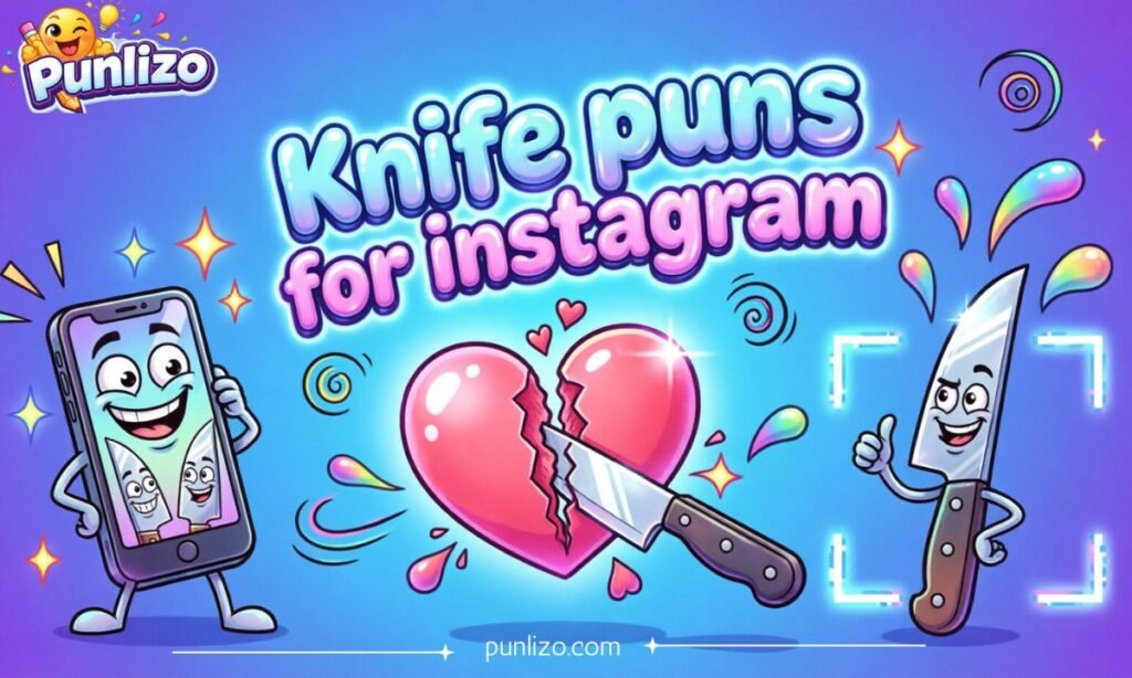 Knife puns for instagram