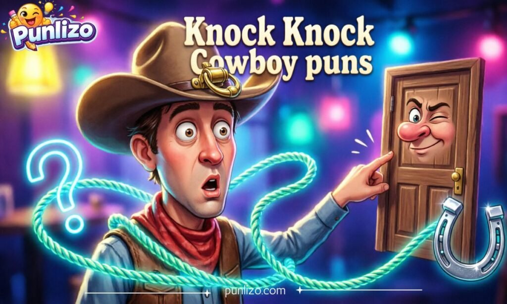 Knock Knock Cowboy puns