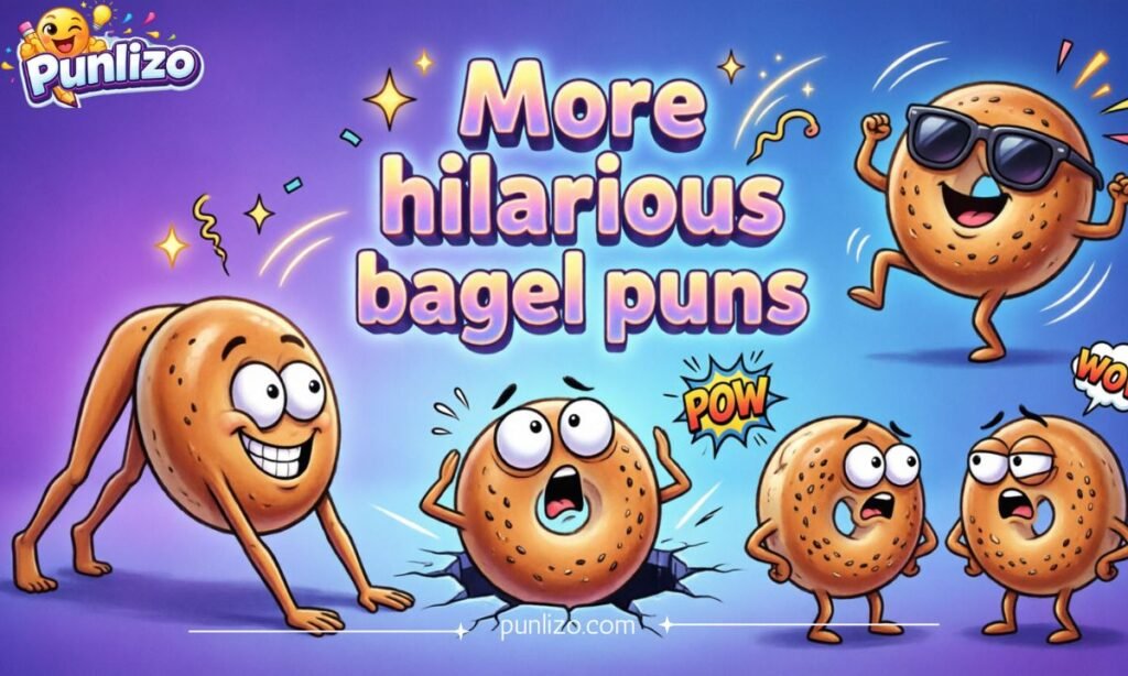 More hilarious bagel puns