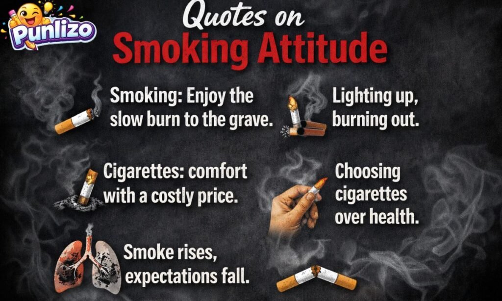 Quotes on Smoking Attitude