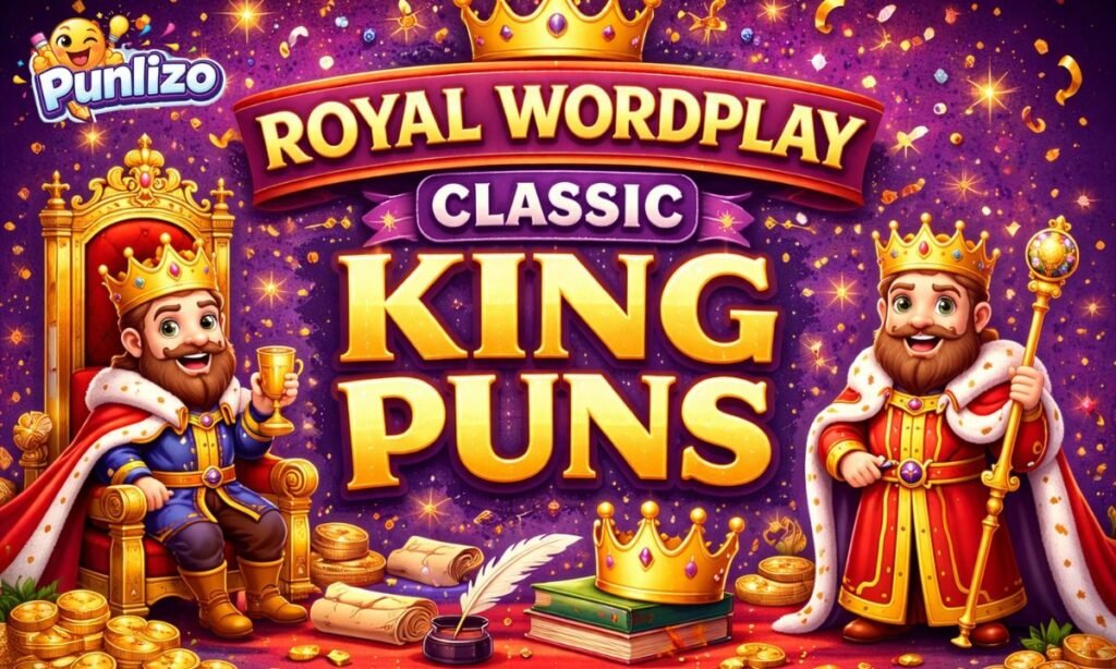 Royal Wordplay Classic King Puns