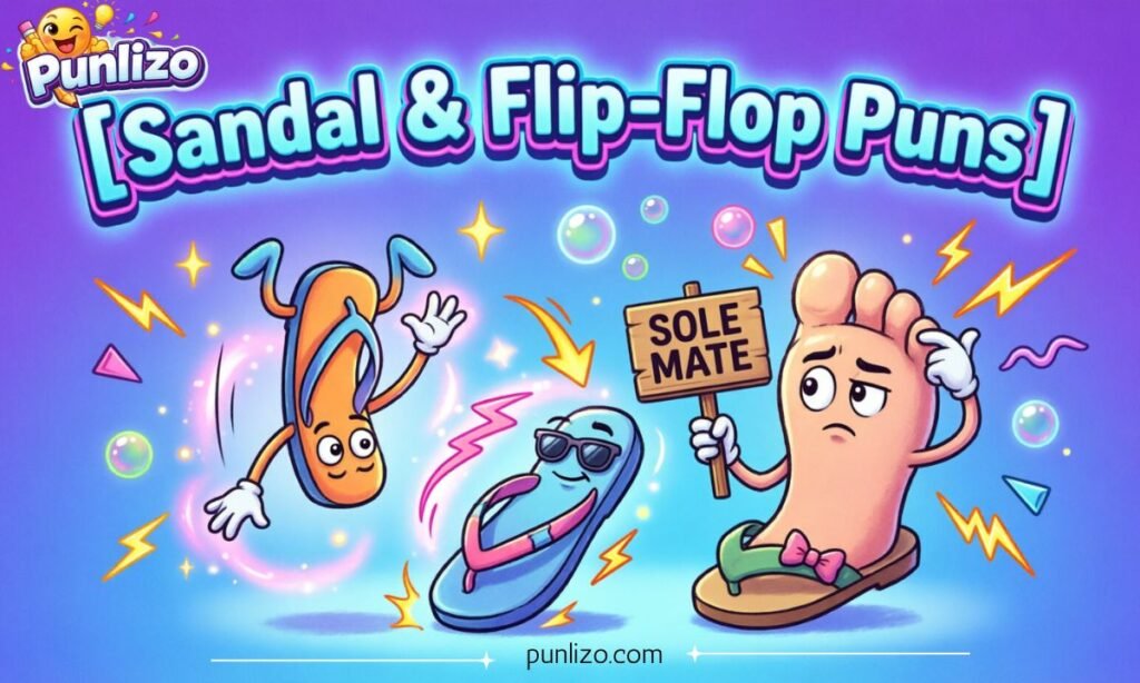 Sandal & Flip-Flop Puns