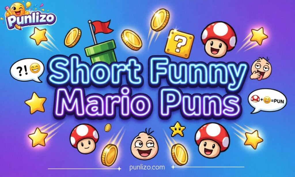 Short Funny Mario Puns