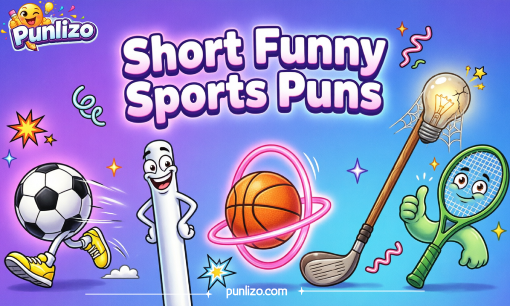 Short Funny Sports Puns