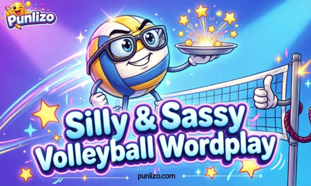 Silly & Sassy Volleyball Wordplay