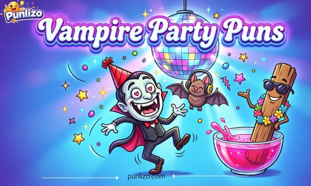 Vampire Party Puns