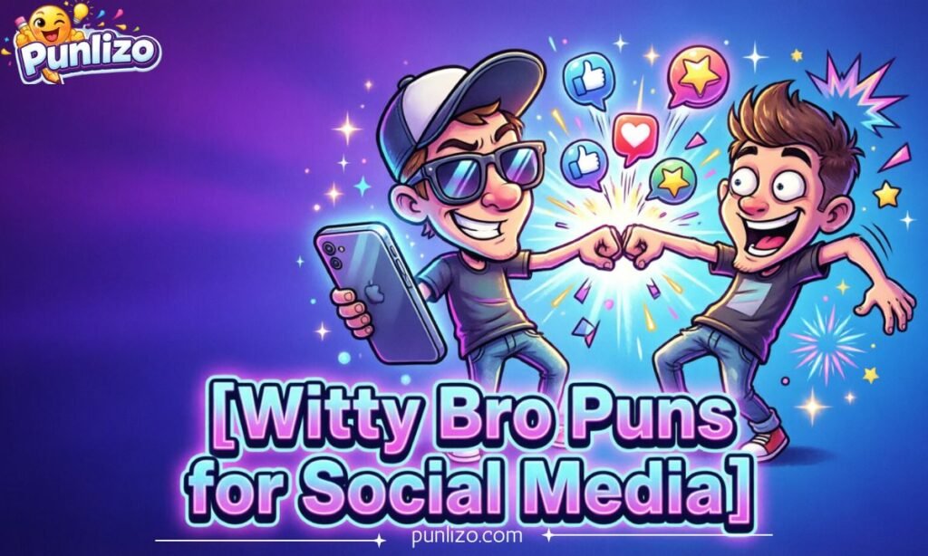 Witty Bro Puns for Social Media