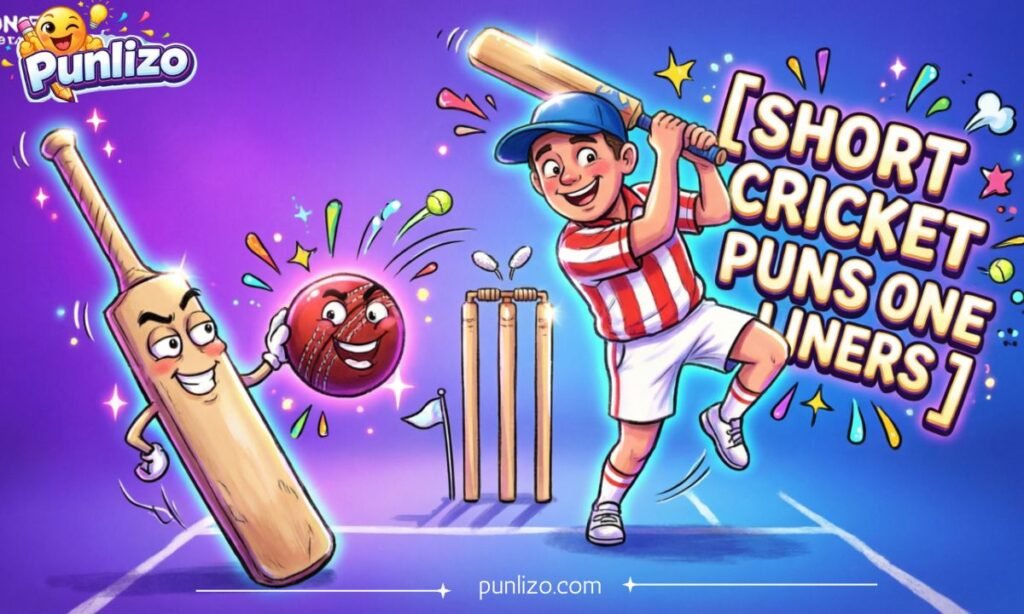 short cricket puns one liners