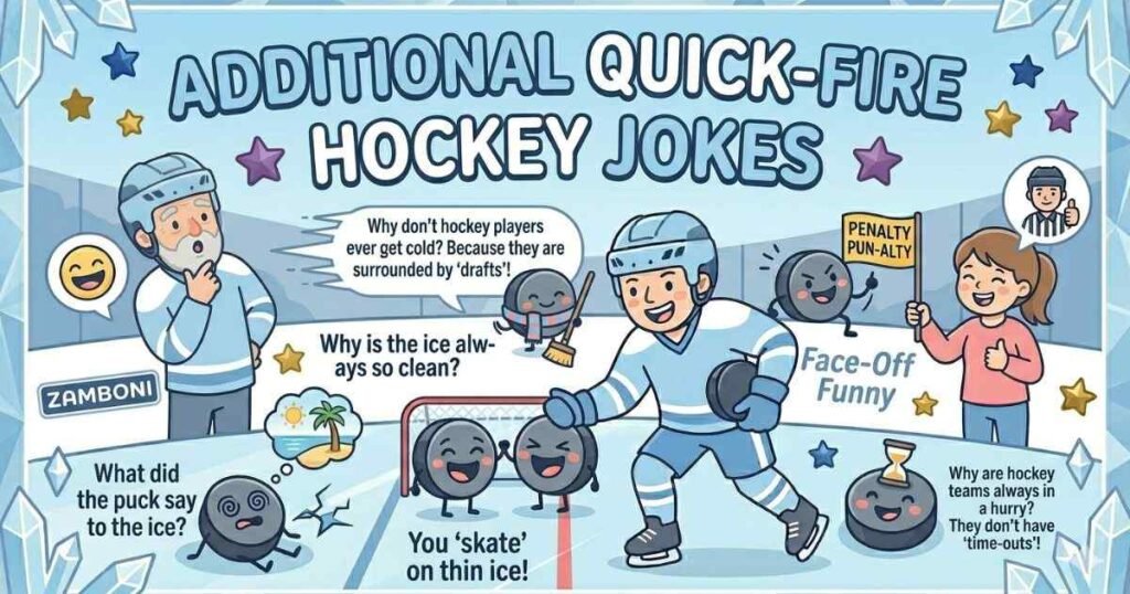 Additional Quick-Fire Hockey Jokes