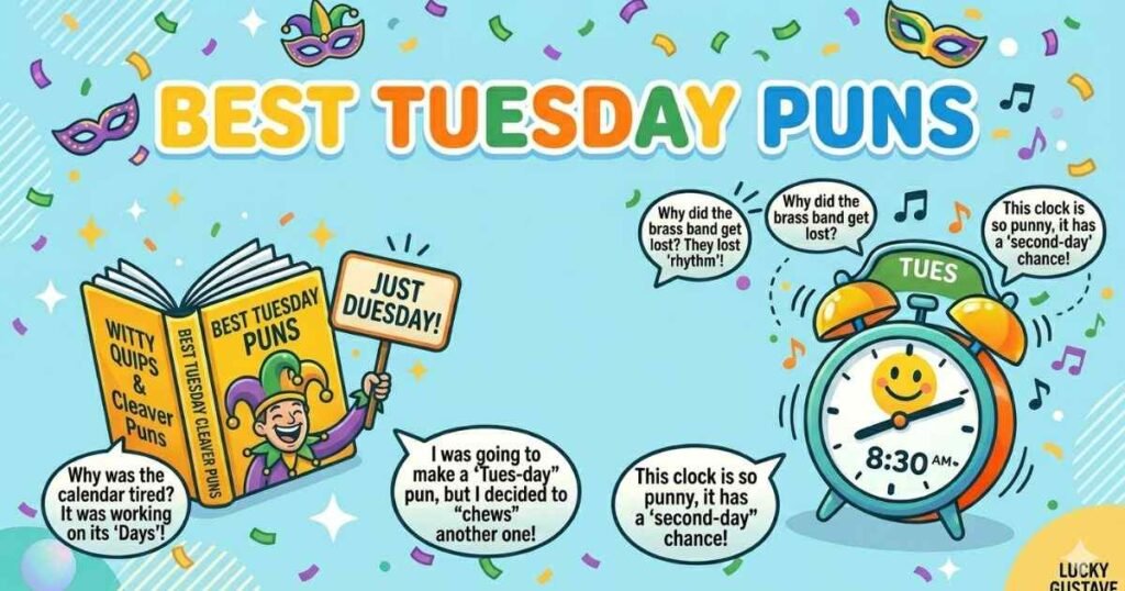 Best Tuesday Puns
