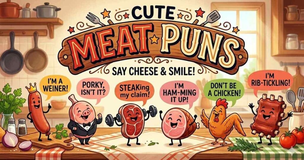 Cute Meat Puns