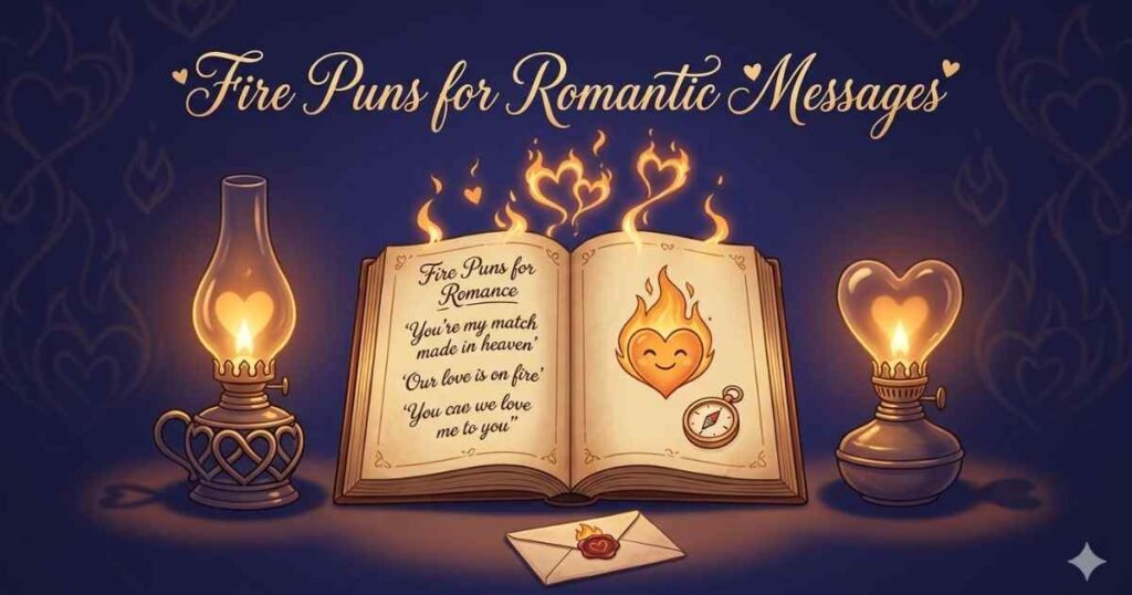Fire Puns for Romantic Messages