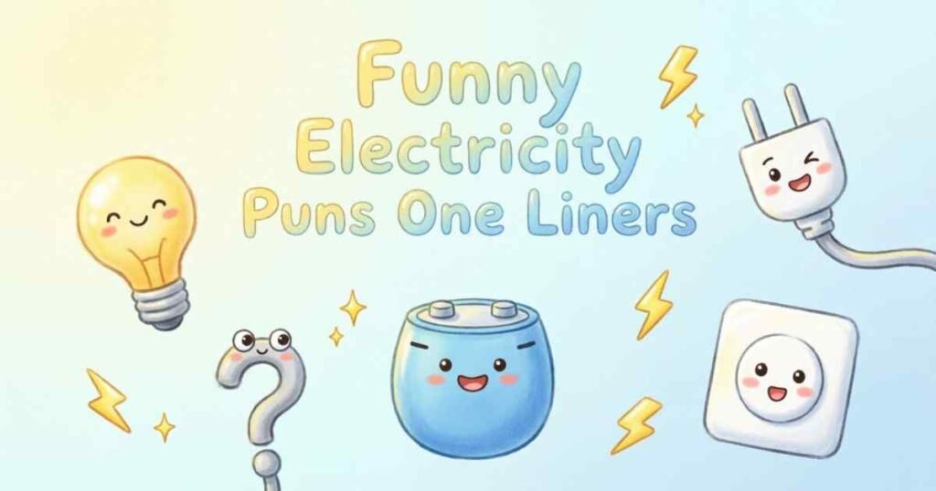 Funny Electricity Puns One Liners