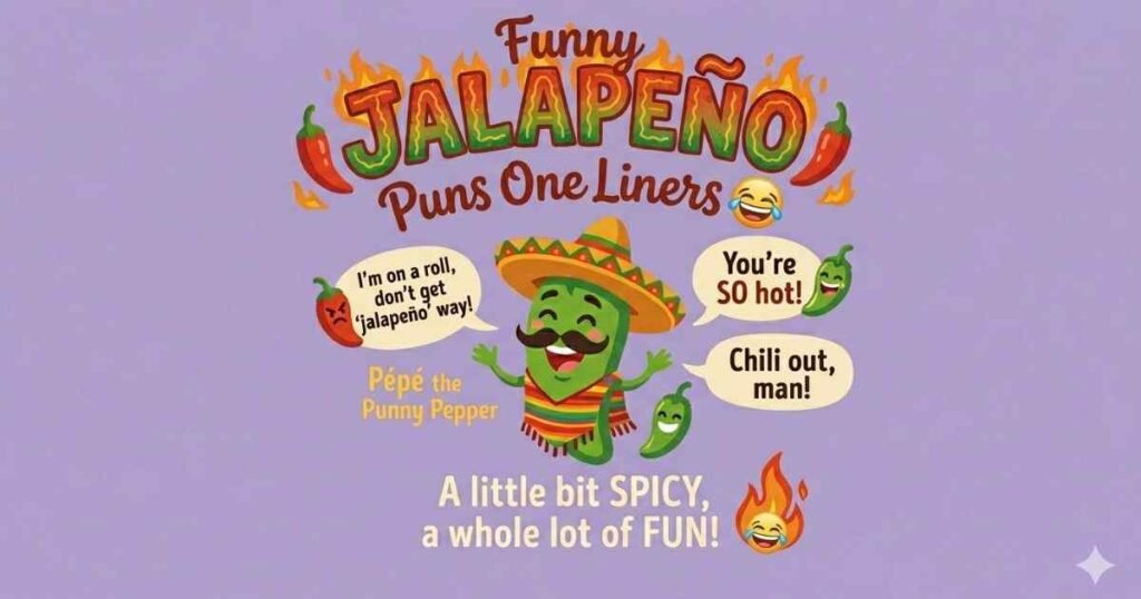 Funny Jalapeño Puns One Liners