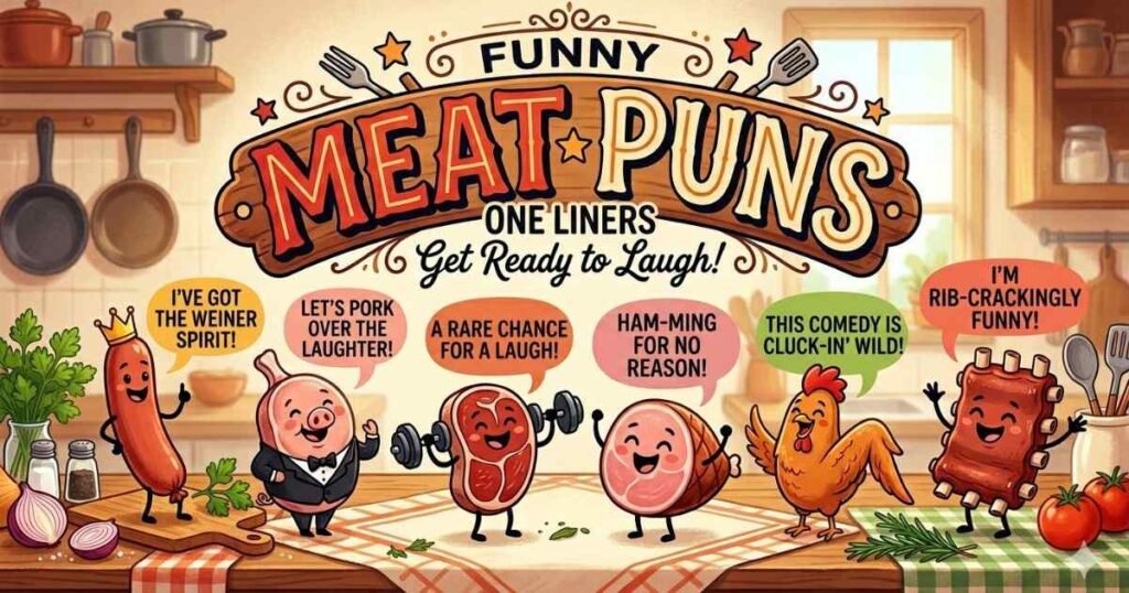 Funny Meat Puns One Liners
