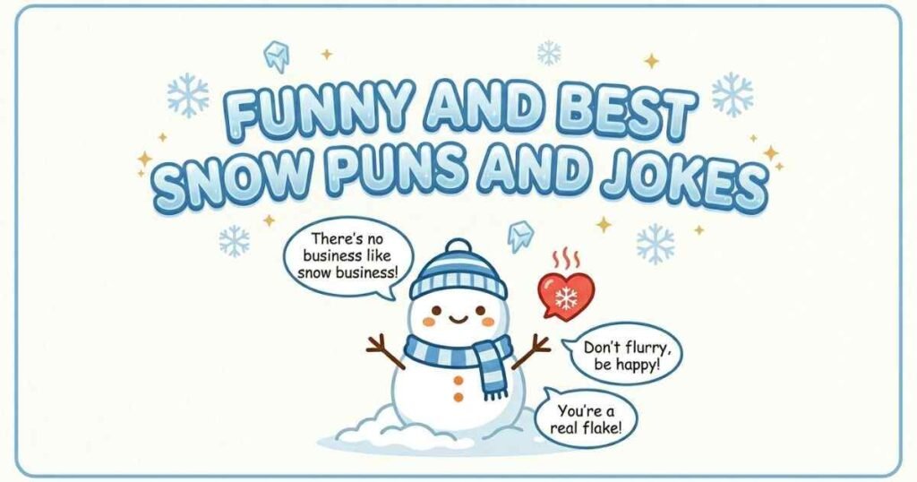 Funny and Best Snow Puns and Jokes