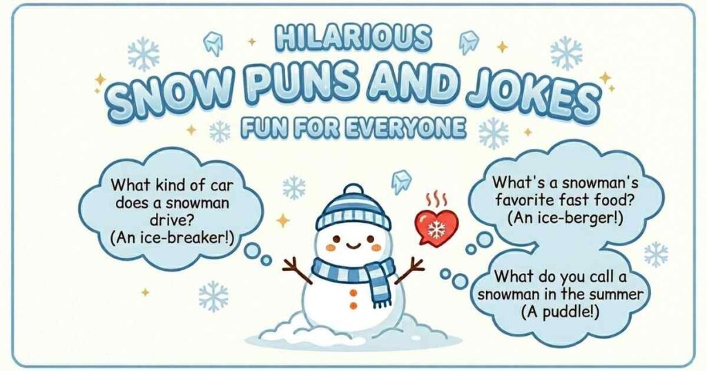 Hilarious Snow Puns and Jokes