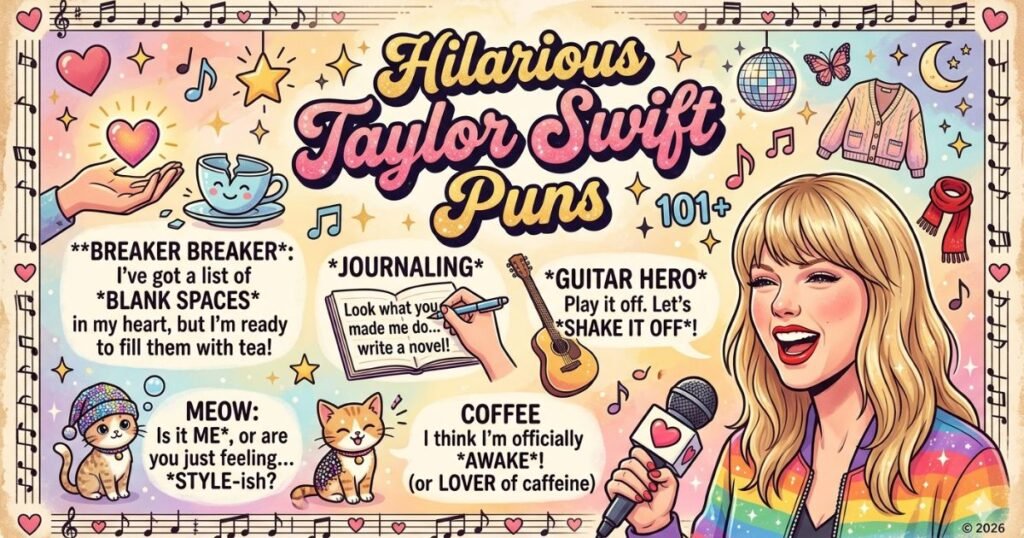 Hilarious Taylor Swift Puns
