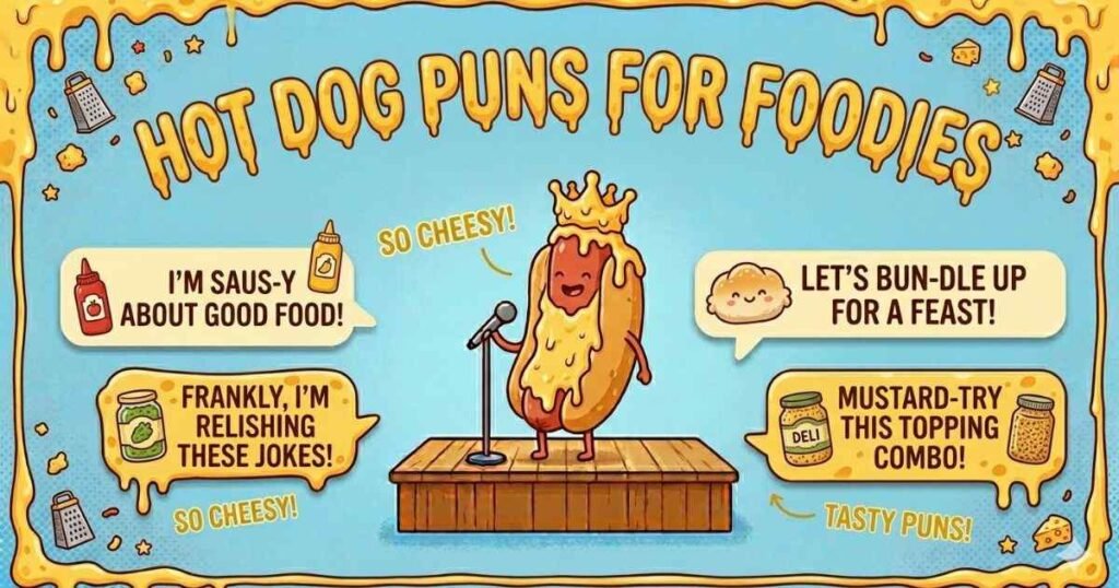 Hot Dog Puns for Foodies