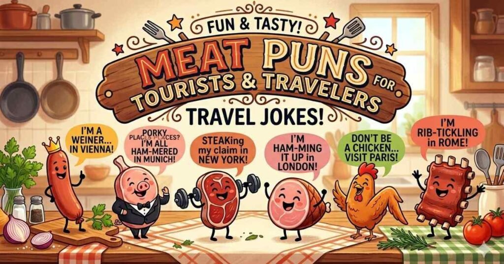 Meat Puns for Tourists and Travelers