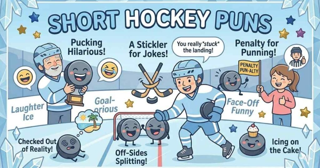 Short Hockey Puns