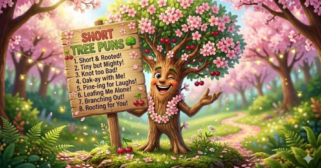 Short Tree Puns 🌳