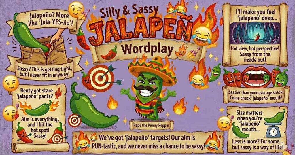 Silly & Sassy Jalapeño Wordplay