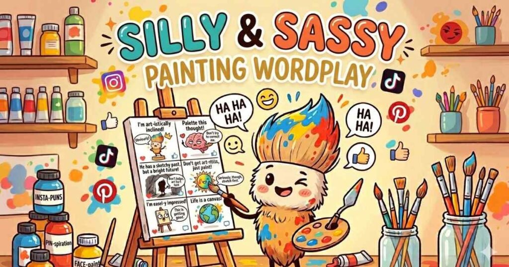 Silly & Sassy Painting Wordplay