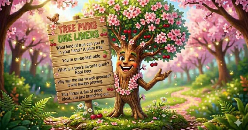 Tree Puns One Liners 🌳
